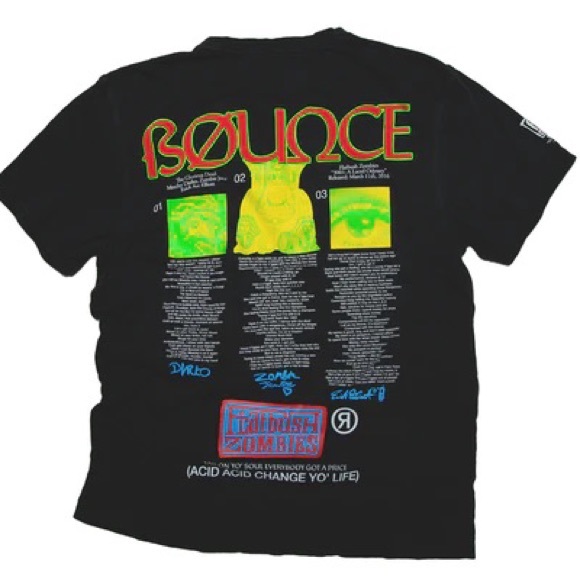FLATBUSH ZOMBIES PSYCHO-ACTIVE T-SHIRT - Picture 3 of 7